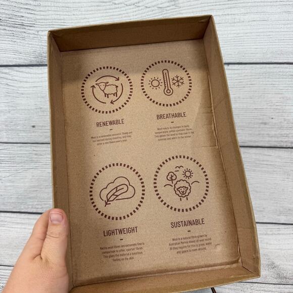 Woolloomooloo Men's Fraser ll Merino Wool Camo Slip On Sneakers Size 8-8.5 - Picture 11 of 12